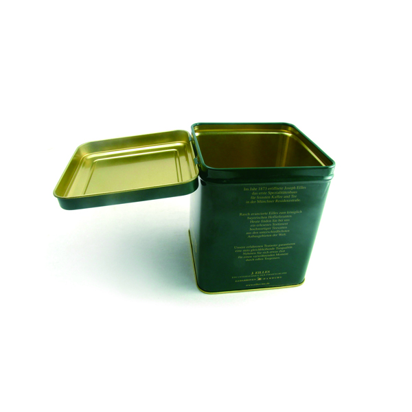 Tinpak tea tin box